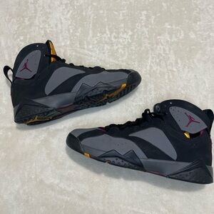 Jordan Men's Black and Gray High-Top Sneakers